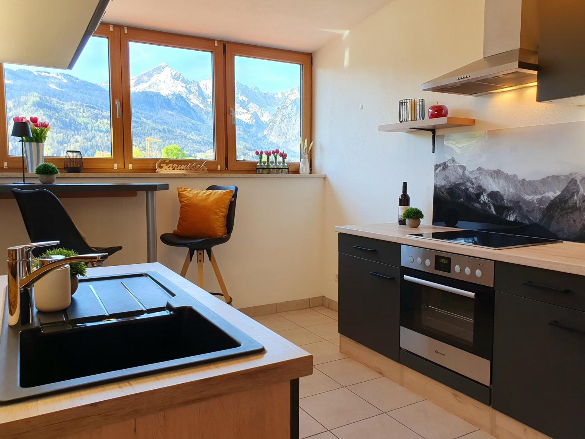 Ferienwohnung Gipfelpanorama Garmisch-Partenkirchen Exterior foto